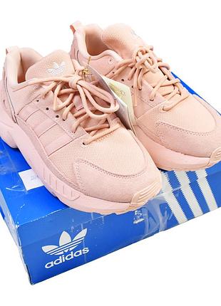 Новые нежно розовые кроссовки с коробкой adidas 4.5 37.5