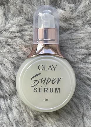 Olay/olay super serum/освітлююча сироватка проти зморшок з вітаміном с/сироватка