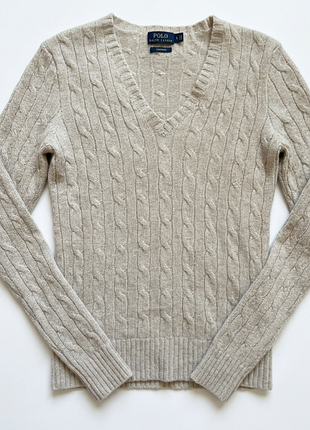 Кашемировый джемпер polo ralph lauren (100% cashmere)