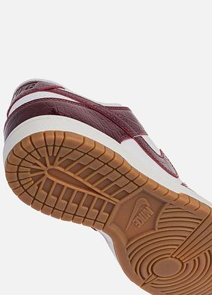 Nike dunk low lx beige/bordo