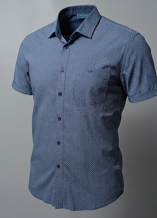 Мужская рубашка gavi galdo, франция размер - xl / slim fit
