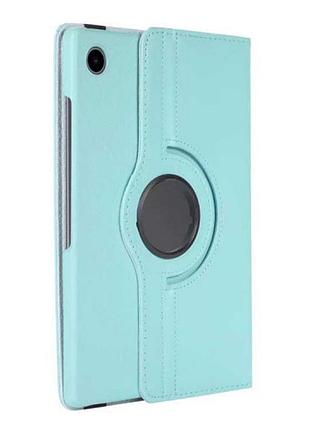 Чехол книжка поворотный 360 для планшета samsung galaxy tab a11 x133 / x135 / x130 голубой / blue