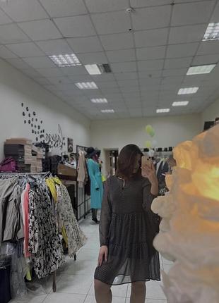 Літня сукня в чорному кольорі від lecomte😻