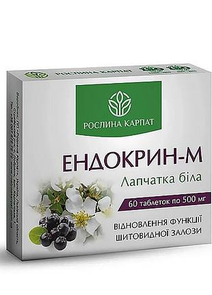 Эндокрин-м для нормализации деятельности щитовидной железы 60 таблеток