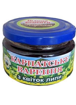Карпатское варенье из цветков липы 240 мл