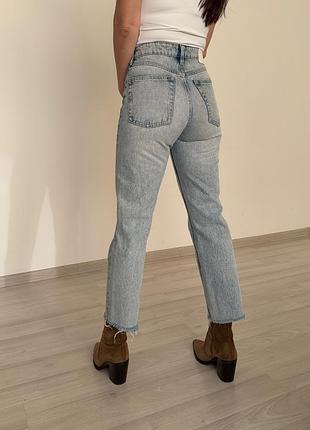 Прямі джинси zara