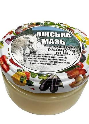 Мазь кінська 100г