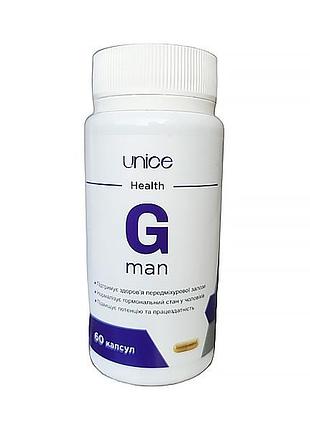 Дієтична добавка g man unice, 60 капсул
