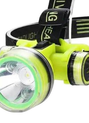 Ліхтар налобний підводний для дайвінгу акумуляторний type-c sq-901d-osl led top shop ua_