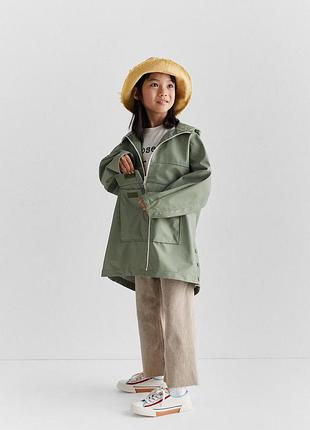 Нова куртка дощовик zara для дівчинки