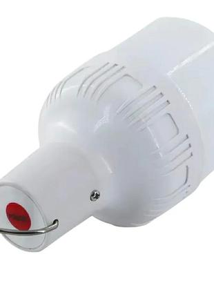 Лампа с крючком для кемпинга, аккумуляторная (60w) \ белая