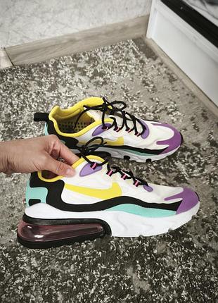 Кроссовки nike air max 270 react multicolor 44размер