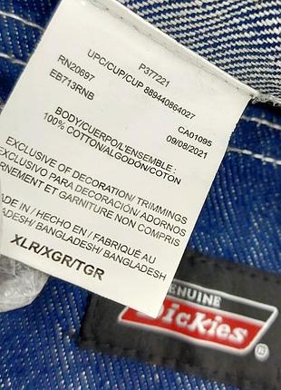 Комбінезон на бретелях 100% cotton джинс 6