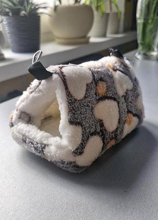 М'який будиночок для гризунів / хом'яка / щура (15×12 cm)