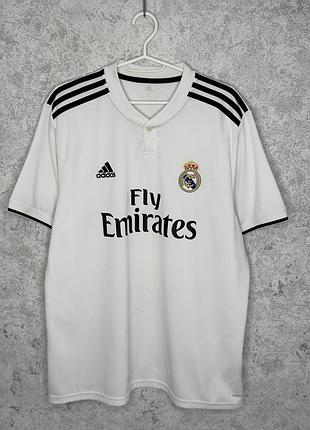 Футболка чоловіча adidas real madrid home football shirt 2018 - 2019 dh3372 оригінал!