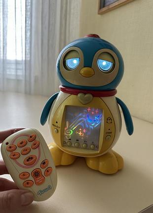 Інтерактивний робот-пінгвін тіша (№2050) — рідкісна модель з usb!