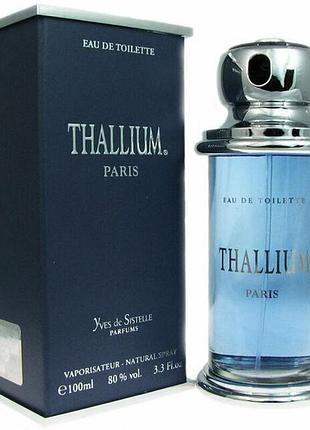 Туалетная вода для мужчин thallium by yves de sistelle 100 мл