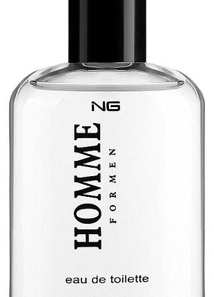 Туалетная вода тестер для мужчин ng perfumes homme for men edp 100 ml