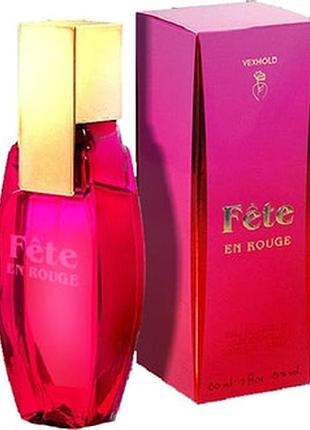 Парфюмированная вода для женщин fete en rouge 40 ml