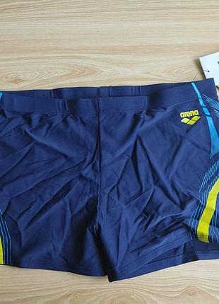 Мужские плавки боксеры arena m energy short navy
