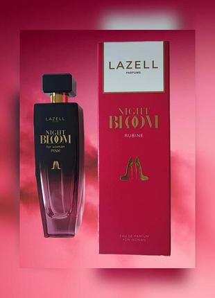 Парфюмированная вода для женщин lazell night bloom rubine 100 мл