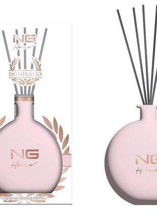 Аромадиффузор с палочками ng home fragrance sticks dominatio 200 ml