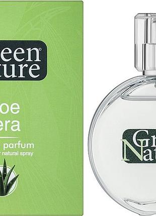Парфумована вода для жінок green nature aloe vera 50 мл