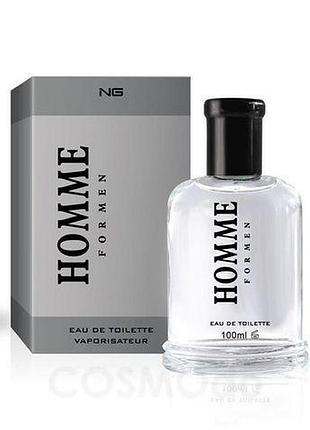 Туалетная вода для мужчин ng perfumes homme for men edp 100 ml