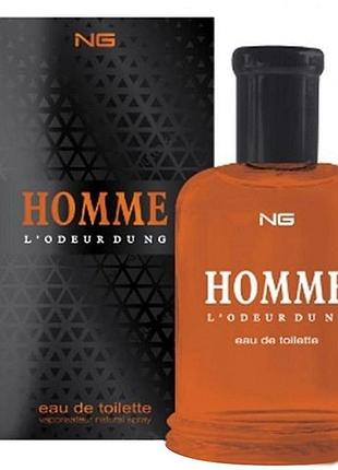 Туалетная вода для мужчин ng perfumes l`odeur du ng homme 100 ml