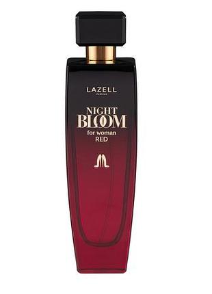 Парфюмированная вода тестер для женщин lazell night bloom red 100 мл