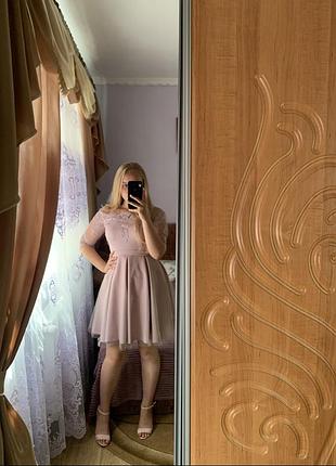 Сукня (колір глибокий пастельний рожевий)