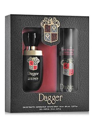 Набор для мужчин dagger dina сosmetics туалетная вода 100 мл/дезодорант 150 мл