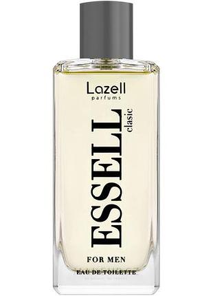 Туалетная вода тестер для мужчин lazell essell classic 100 мл