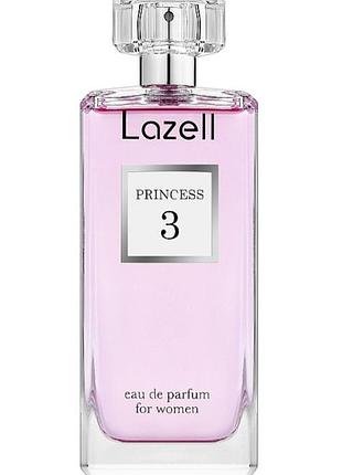 Парфюмированная вода тестер для женщин lazell princess 3 100 ml