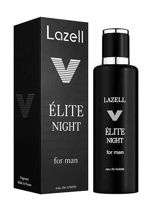 Туалетна вода lazell elite night 100 мл