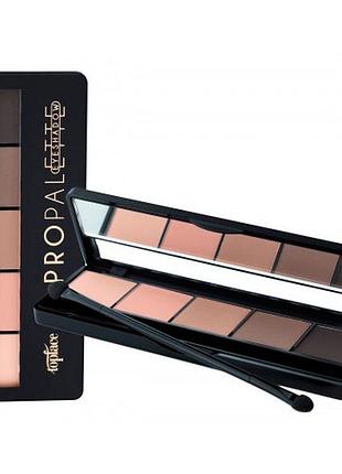 Тени для век pro palette pt501 №006 матово-перламутровые, палетка теней topface