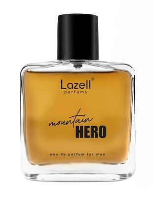 Туалетная вода тестер для мужчин lazell mountain hero edt 100 ml