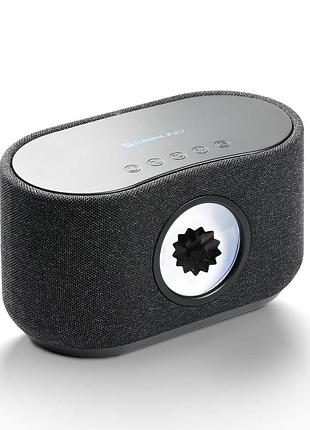 Bluetooth-колонка sovenomund ferrofluid с беспроводным зарядным устройством для смартфона 15 вт dark grey