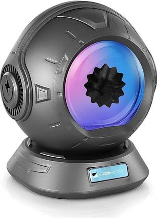 Bluetooth-колонка sovenomund ferrofluid космонавт с 2 регулируемыми режимами и цветной подсветкой, silver