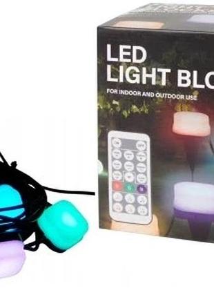 Світлодіодна гірлянда rgb з 8 лампочками 9 м – для дому та саду