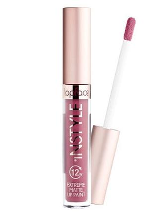Topface помада жидкая для губ matte lip paint pt206 №025