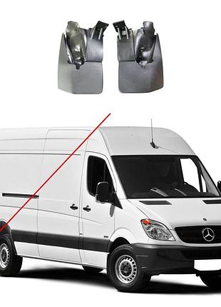 Задние брызговики mercedes sprinter w906 2006-2018 2шт
