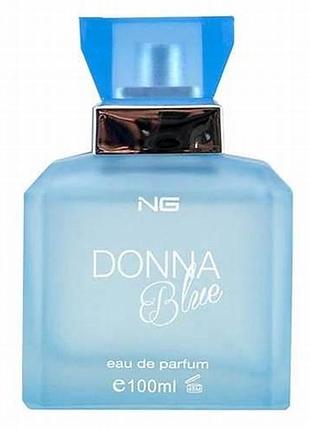 Парфюмированная вода тестер ng perfumes donna blue for woman 100 ml