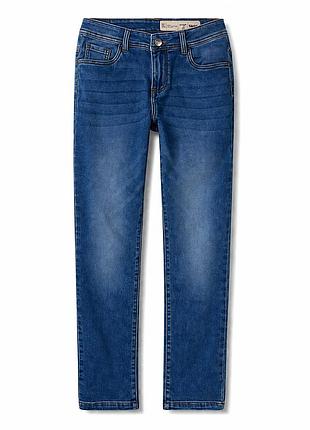 Джинсы skinny для мальчика 128, 146 pepperts 003848 синие 146