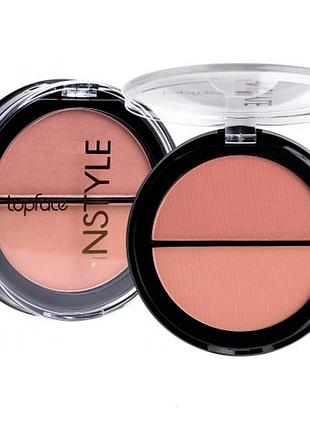 Topface румяна instyle twin pt353 №003 (матовые, перламутровые)