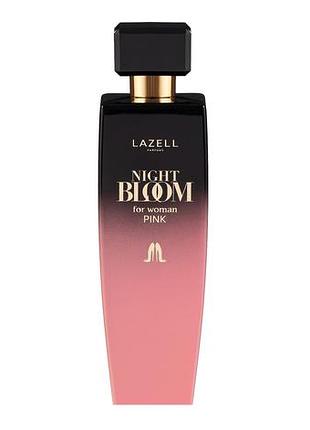 Парфюмированная вода тестер для женщин lazell night bloom pink 100 мл