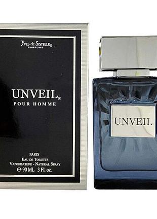 Туалетна вода для чоловіків unveil pour homme yves de sistelle 100 мл