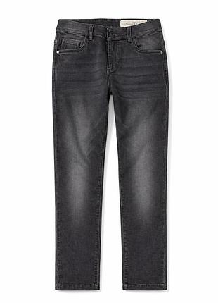 Джинсы skinny для мальчика 122-140 pepperts 003849 графит 134