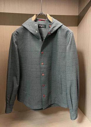 Чоловіча бавовняна куртка з капюшоном kiton