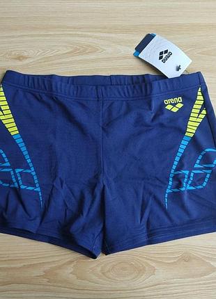 Чоловічі плавки боксери arena m shiner short navy